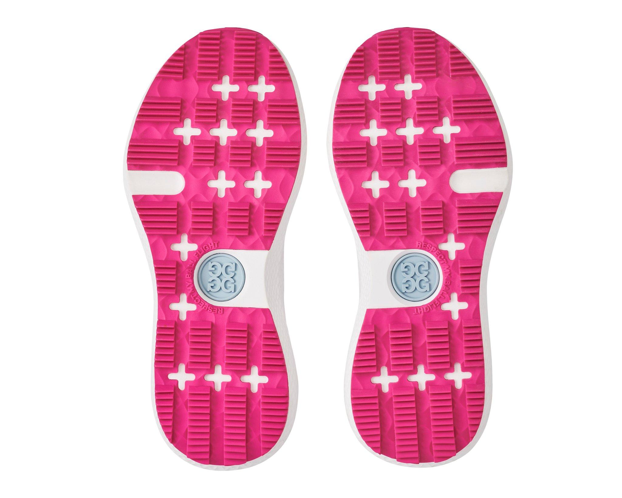 Women's MG4X Golf Cross Trainer Spikeless Golf Shoe- White/Pink